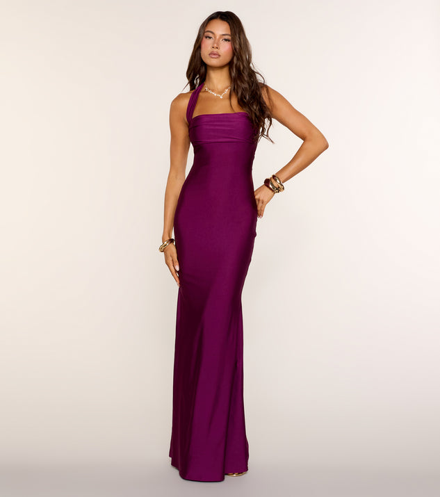 Windsor Winona Halter Mermaid Dress - Image 2