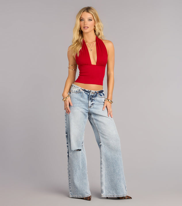 Windsor Worn In Energy Wide Leg Denim Jeans - Image 2
