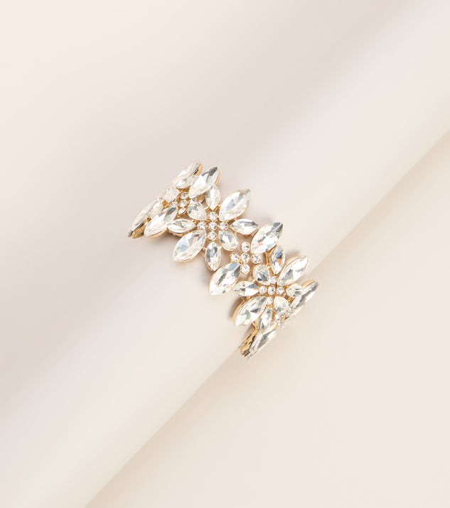 Windsor Worth the Invite Rhinestone Statement Bracelet - Image 2