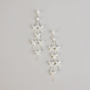 Wing It Butterfly Cubic Zirconia Earrings