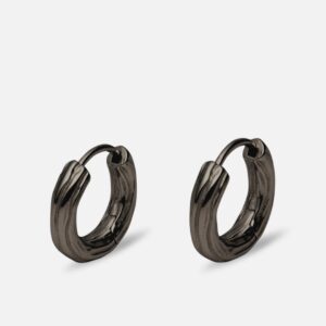 Woody Hoop Earrings