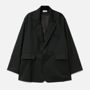 Wool Gabardine City Uniform Tailored Jacket
