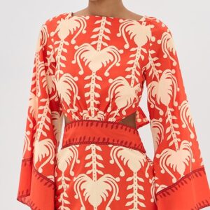 Johanna Ortiz Words of Wisdom Mini Dress