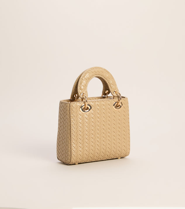 Windsor Woven Into Plans Mini Top Handle Bag