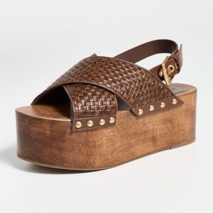 FARM Rio Woven Platform Sandals