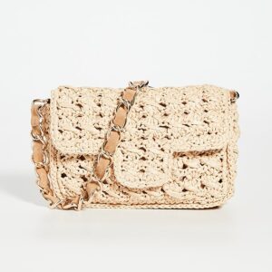 Caterina Bertini Woven Shoulder Bag