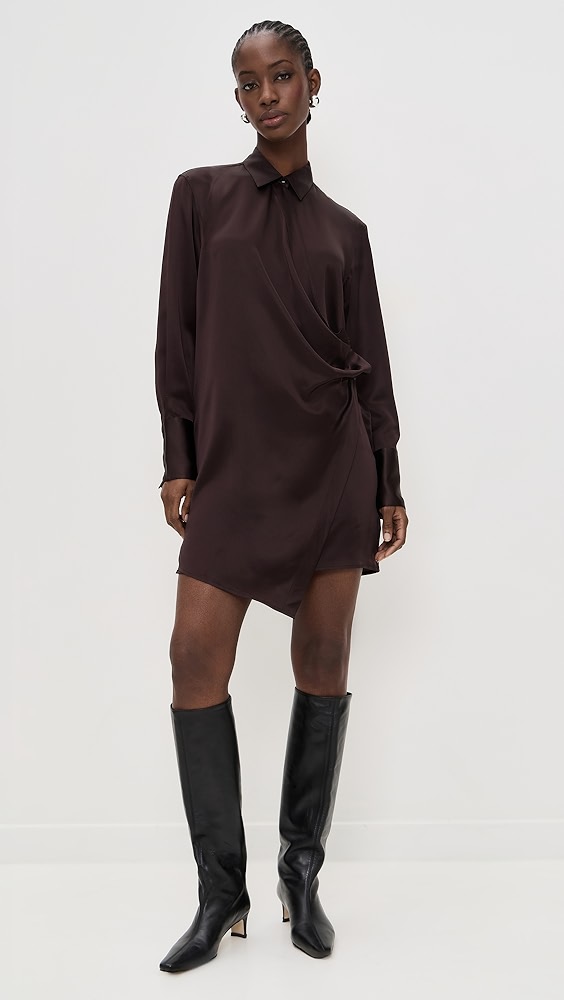Helmut Lang Wrap Relax Dress