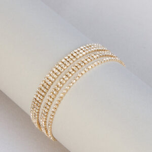 Wrapped In Shine Rhinestone Anklet