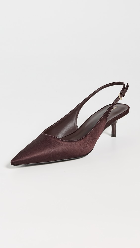Reformation Wrenley Heeled Slingback Heels