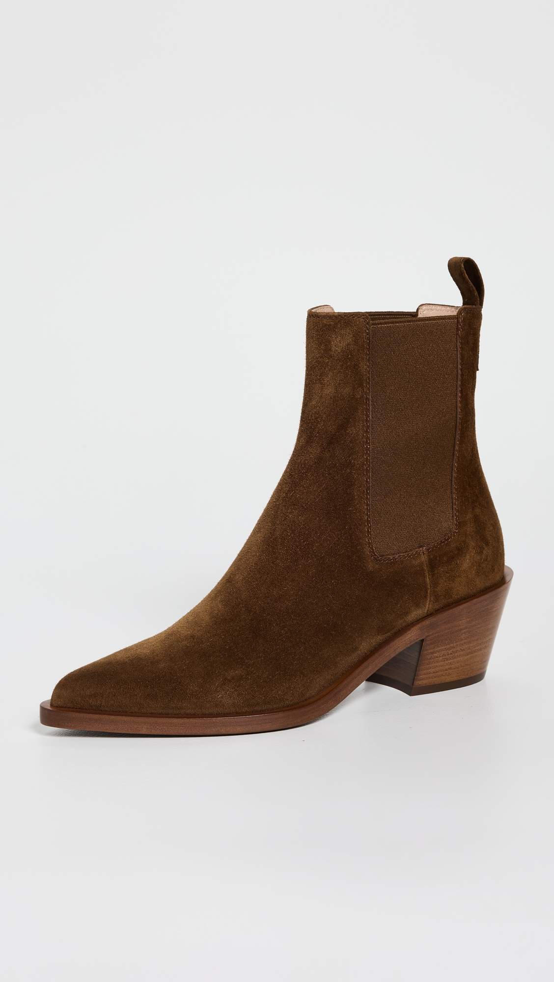 Gianvito Rossi Wylie Camoscio Stivale Booties