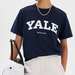 Sporty & Rich Yale Classic T-Shirt