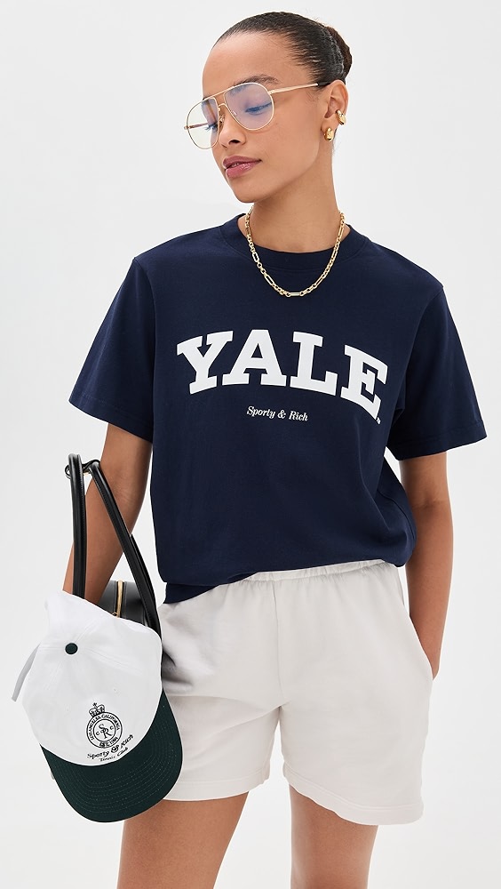Sporty & Rich Yale Classic T-Shirt