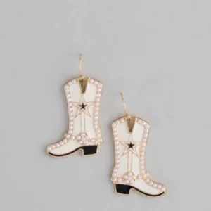 Windsor Yeehaw Energy Cowboy Boot Earrings