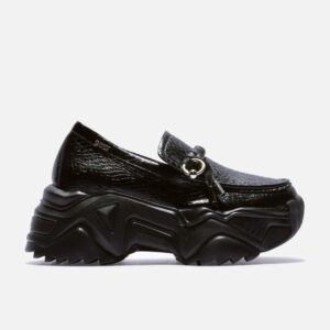 Yeel Platform Loafer Black