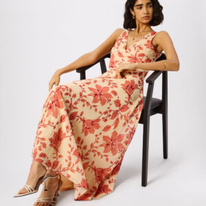 Yellow Floral Lily Dobby Maxi Dress Yellow Floral Lily Dobby Maxi Dress