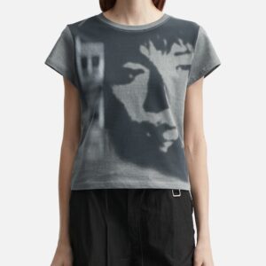 DEINET YEONJUN GGUM X DEINET Cropped Fit Short Sleeve T-shirt