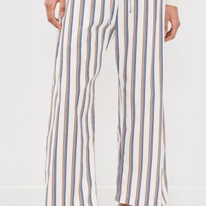 Leset Yoshi Stripe Crop Drawstring Pants