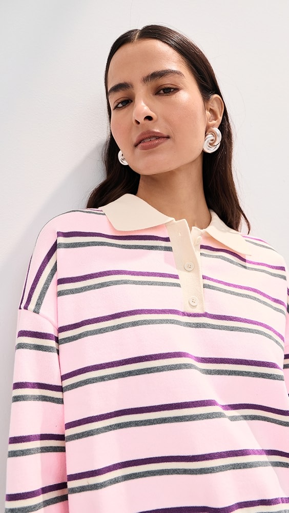 LE BOP Zadie Crop Polo