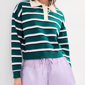 LE BOP Zadie Crop Polo