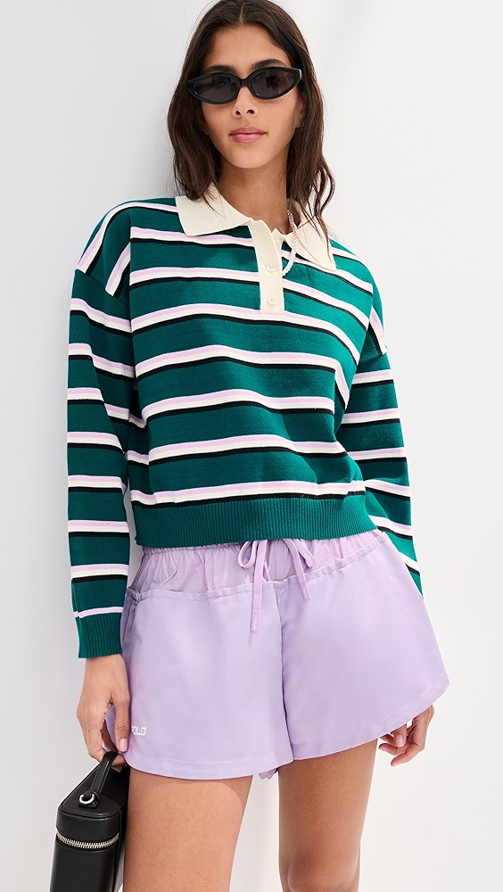 LE BOP Zadie Crop Polo