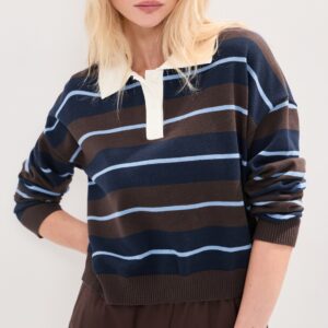 Zadie Cropped Polo