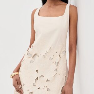 SIMKHAI Ziva Sleeveless Embroidered Mini Dress