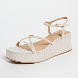 Reformation Zolanda Wedge Sandals